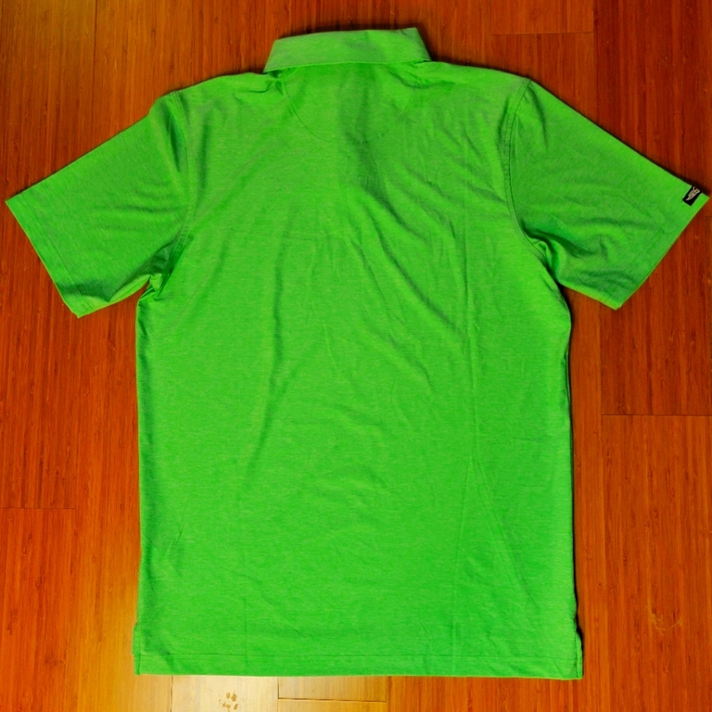 Straight Down Green Polo - Picture 5 of 5